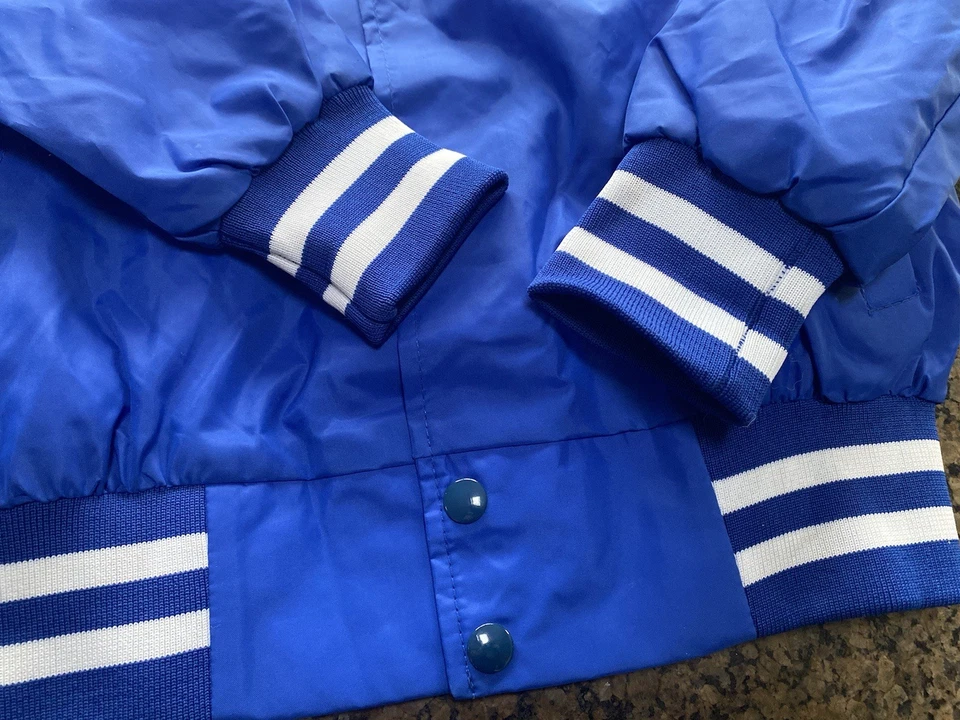 Vintage 80’s NFL Dallas Cowboys Coat Jacket Mens S Womens M (Pristine Cond!) - Image 3 of 4
