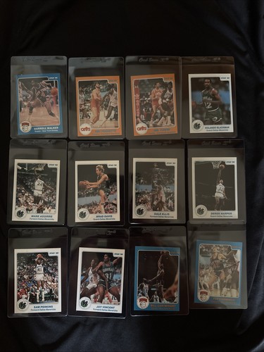 1985 86 Star Baskebtall Complete Set Of 171 W/O Jordon, 12 Graded 159 Raw Cards - Picture 17 of 18