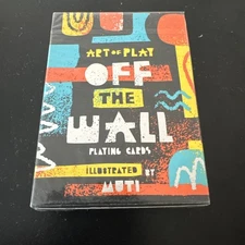 Off the Wall Playing Cards Deck by "Art of Play" - Muti - Brand New Sealed