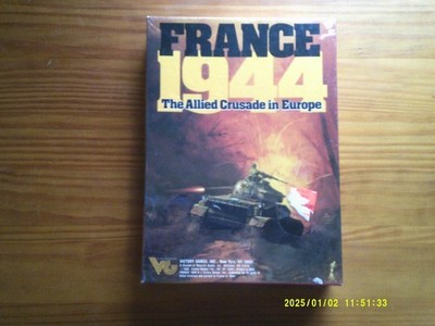 3W: Victory Games: France 1944: The Allied Crusade in Europe: Sealed
