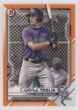 2021 Bowman Prospects Orange Border 21/25 Michael Toglia #BP-137 b2t