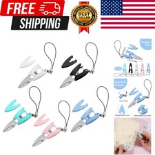 5pcs Small Sewing Scissors with Cover - TSA Approved Mini Scissors Travel Set