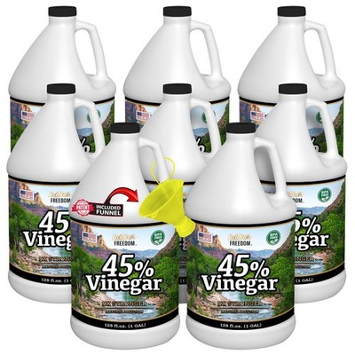  45% Concentrated Vinegar with Funnel - Multi-Purpose - 8 Gallons