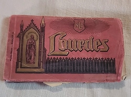 Antikes Postkartenheft Lourdes Frankreich - Bild 1 von 7