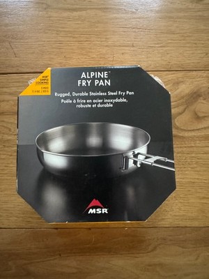 MSR Alpine Stainless Steel Camping Fry Pan