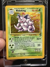 2000 Pokémon Base Set 2 Nidoking Holo #11/130 - Lightly Played (LP) - WOTC on eBay