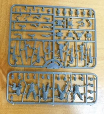 Wargames Atlantic: 28mm: Death Fields: Cannon Fodder Two sprues