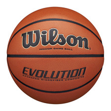 Wilson Evolution Indoor Basketball 29.5  Size 7 Official Game Ball   Black