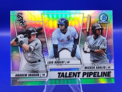 Luis Robert 2020 Bowman Chrome Talent Pipeline #TP-CWS Chicago White Sox