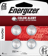 2032 Batteries 4 Pack , 3V Lithium Coin Batteries