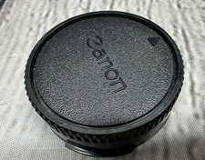 Rare Vintage Canon Plastic Push / Twist Front Lens Cap Front