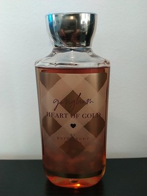 Bath & Body Works GINGHAM HEART OF GOLD Body Wash Shower Gel Brand New 