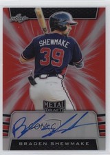 2019 Leaf Metal Draft Red 4/5 Braden Shewmake #BA-BS1 Auto 19da