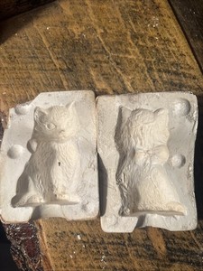 1975 Duncan Ceramic Slip Mold Tm 14 Cat