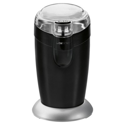 Clatronic KSW 3306 S Elektrische Kaffeemühle mit Schlagwerk, schwarz, NEU