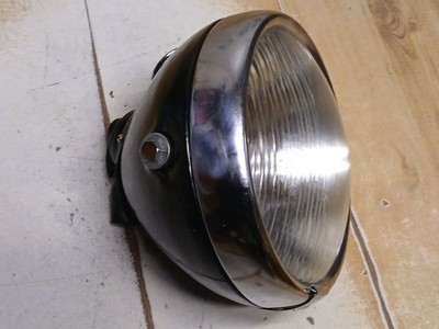 8'' SCHEINWERFER SCHEINWERFER BSA TRIUMPH NORTON AJS MATCHLESS BOBBER ENFIELD DU142