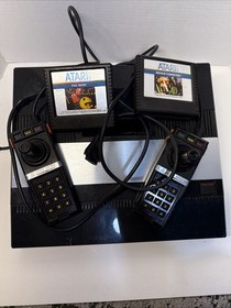 VTG Atari 5200 Console Controllers & Games 4 Ports Not Tested As-Is Read