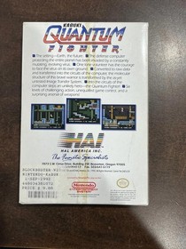 Kabuki Quantum Fighter Nintendo NES Complete CIB