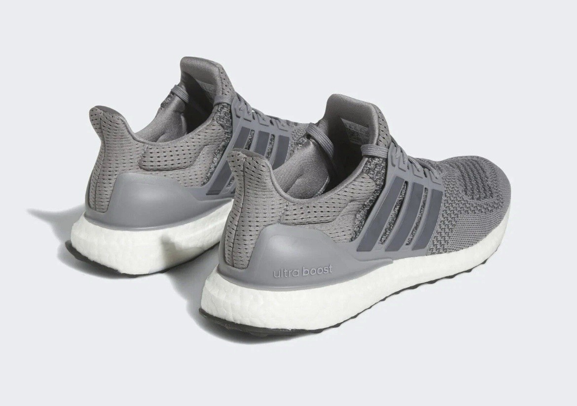 Adidas Ultraboost 1.0 Wolf Grey White Running Shoes Men\' Size 9.5 HQ4200 NEW Adidas Ultraboost 1.0 Wolf Grey/White Running Shoes Mens  main image 4