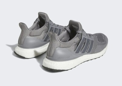 Adidas Ultraboost 1.0 Wolf Grey/White Running Shoes Men display picture 1