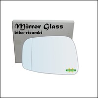 AsphäRisches RüCkspiegelglas FüR Nissan Navara (D40) Links Beifahrer/V409-L-As