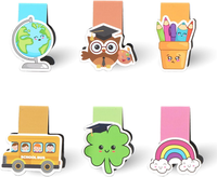 Lesezeichen Magnetisch Schulkind, 6 StüCk Lesezeichen Kinder Einschulung, Magnet