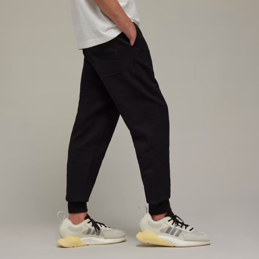 Y-3 CLASSIC TERRY CUFFED PANTS Black GV4202 Large | eBay
