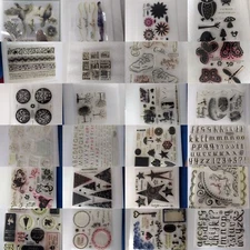 My Acrylix Stamp Sets CTMH Holiday-Seasons-Events-Nature-Occasions Your Choice