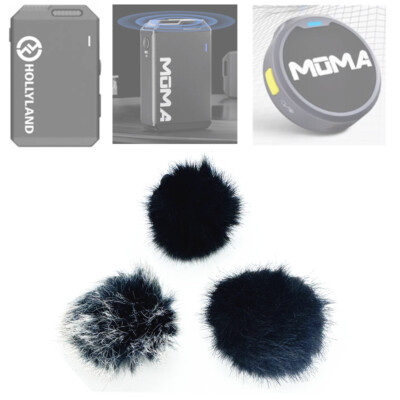 Windshield Furry Windscreen for Moma Lark MIX MAX Wireless Lavalier Microphone