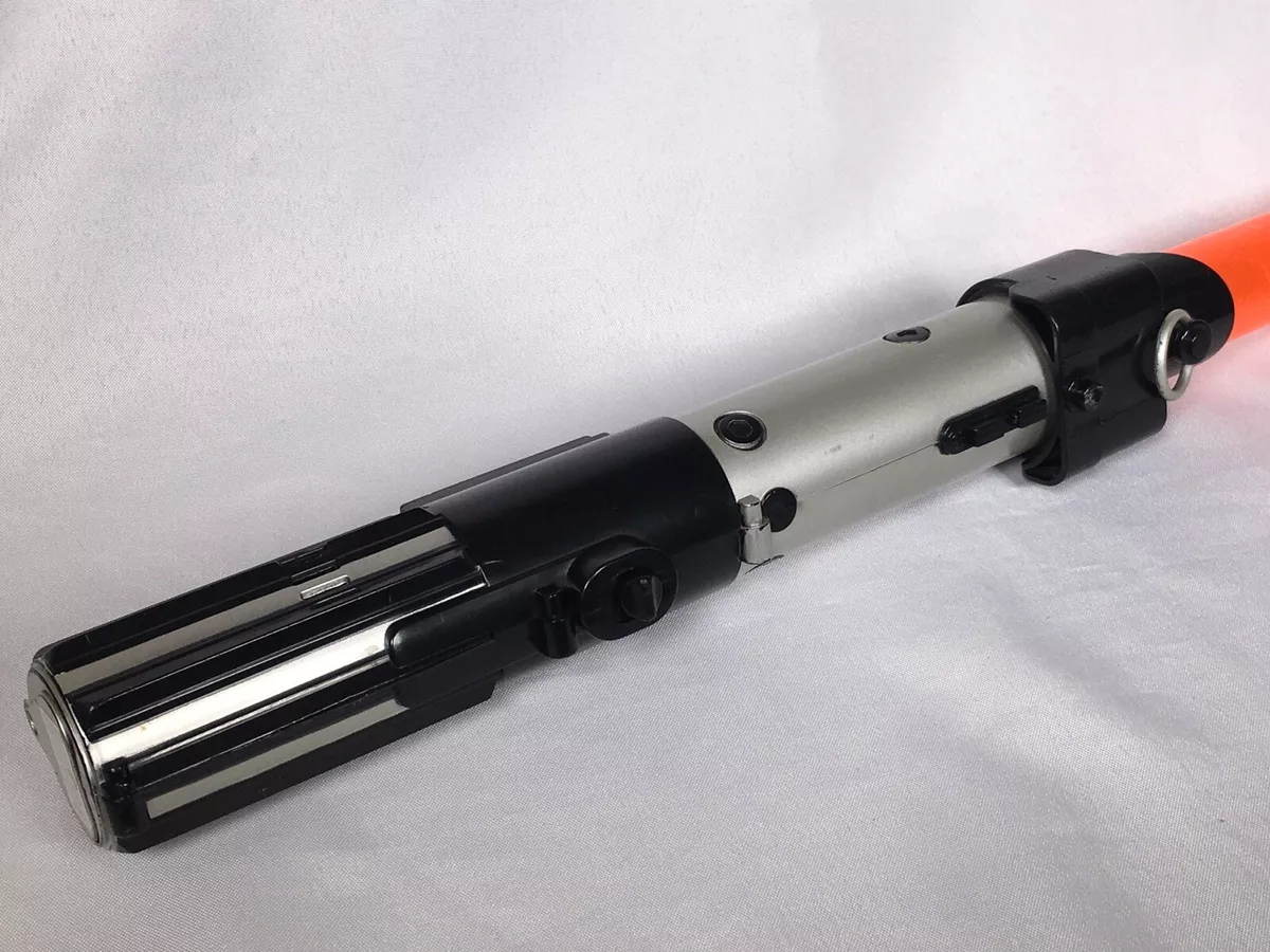 Star Wars Force Action Spring Lightsaber Darth Vader Red 2006