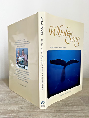 Whale Song Story of Hawai'i & the Whales (1989, 2nd Ed, Whaling, HCDJ)