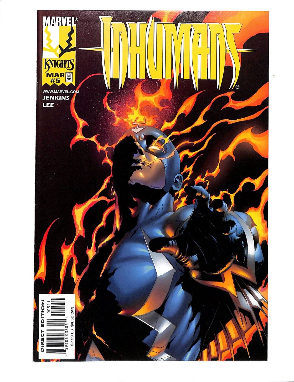 Inhumans #5 - 1st Appearance Yelena Belova New Black Widow Marvel 1999 (LT) 29