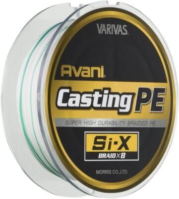 VARIVAS PE Line Avani Casting Si-X400m 8 line White #5-#10