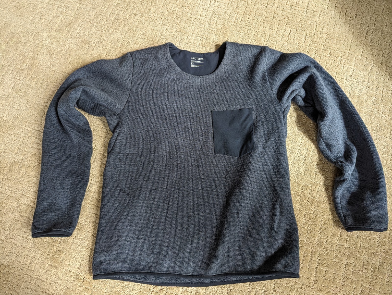 Arc'Teryx Maglione Coperto Taglia Media Blu