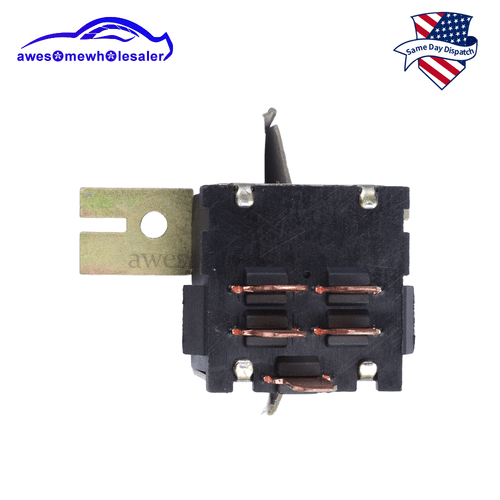 Heater A/C Blower Fan Switch For 1997-2004 Jeep Wrangler TJ 2.5L 4.0L 5011214AA - Picture 3 of 5
