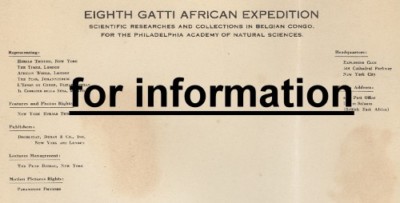 Photo Ancienne Expédition Attilio Gatti – Congo Belge 1936 – Tirage Argentique