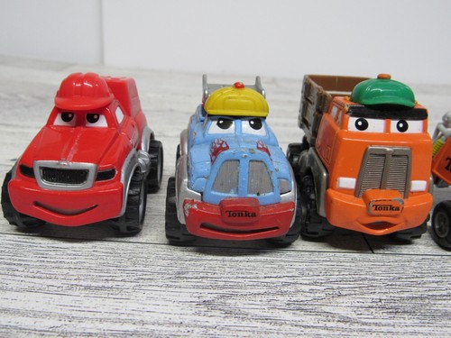 7 Tonka Maisto Hasbro Lil Chuck & Friends Diecast & Plastic Trucks - Picture 2 of 10