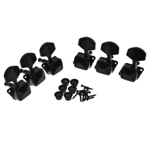 KAISH Nero 3+3 Chitarra Bloccaggio Accordatori 21 - Foto 9