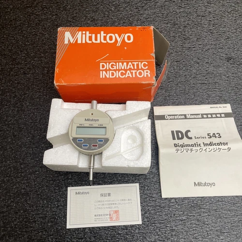 Mitutoyo 543-101FB Digimatic Indicator, 0-12mm Range, 0.01mm Resolution