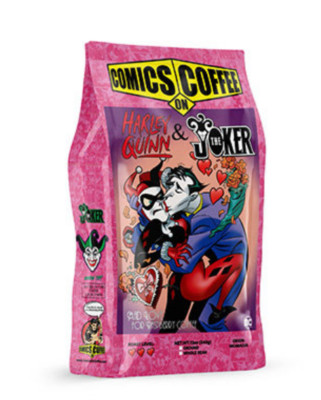 Comics on Coffee / Mad Love for Raspberry Coffee / 12oz Whole Bean