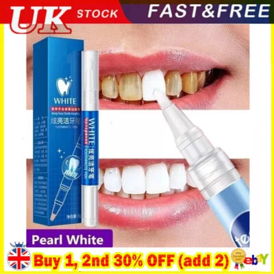 D-CHANNEL Teeth Whitening Gel Pen Extra Strong White Tooth Whitener Delicate Stain Remover