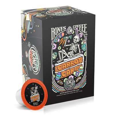 Carrot Cake Flavored Coffee Bones Cups Single-Serve Pods for Coffee Maker 1.0 & 