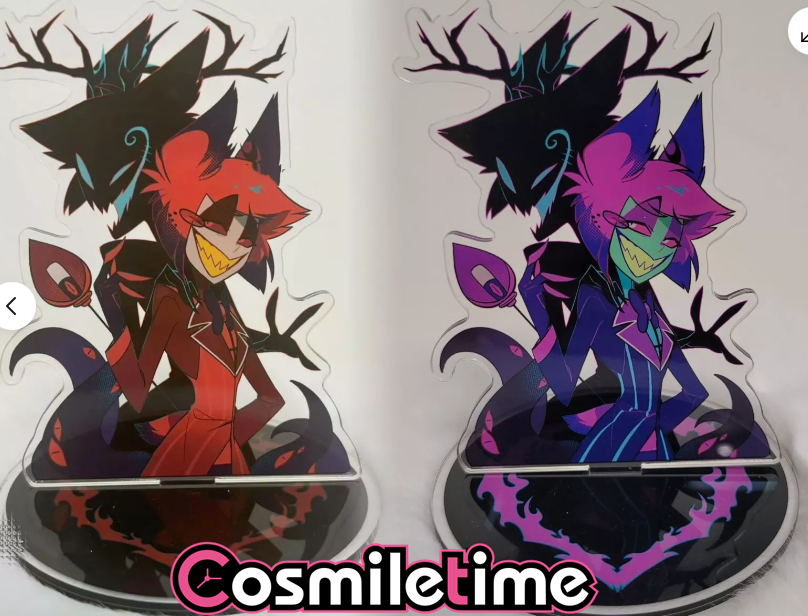 Hazbin Hotel　アラスター　Alastor 　13点セット Amazon.co.jp: ハズビンホテル Hazbin Hotel アラスター フィギュア＋