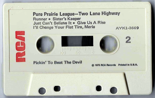 PURE PRAIRIE LEAGUE / TWO LANE HIGHWAY - Cassette EX (RCA Best Buy Series) - Imagen 2 de 3