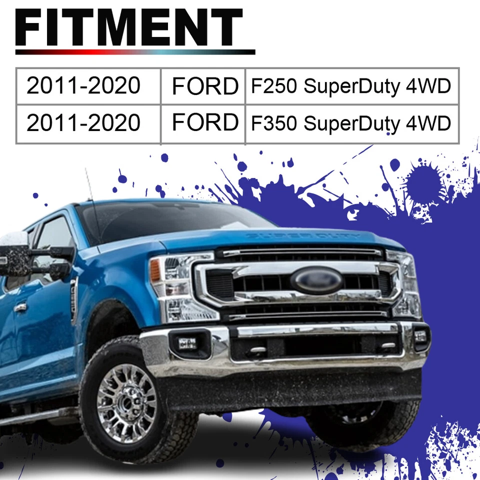 Kits de elevación niveladora de 3" aptos para F250 F350 Super Duty 2011-2020 4x4  Foto 2 de 4