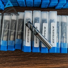 1x 1/2" 4 Flute 1" LOC Carbide End Mill 3" Overall Length-TiALN COATED - US New