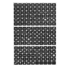 AUXBEAM Universal Switch Panel Stickers 160pcs For 8 Gang Switch Panel Control