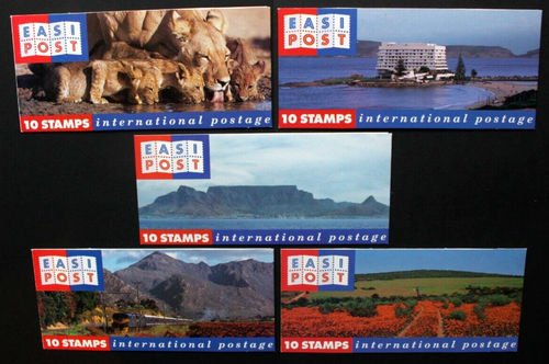 SÜDAFRIKA 1993 Tourismus: Wildlife Flowers. Set mit 5 Heften. postfrisch. SGSB26