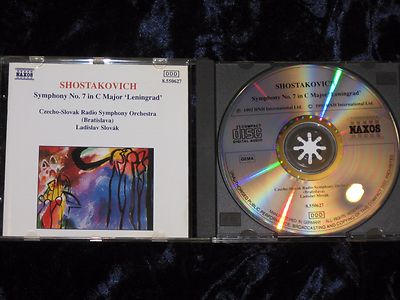 Shostakovich CD Symphony No. 7 In C Major ''Leningrad'' EX/EX