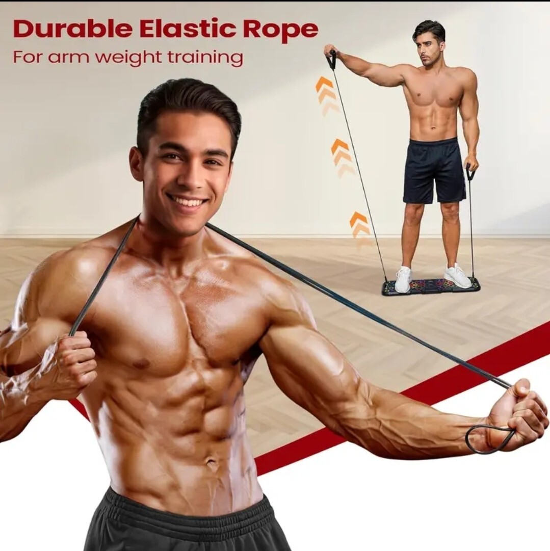 Push Up Board with Smart Count, Multi-Function 60 in 1 Push Up Bar.